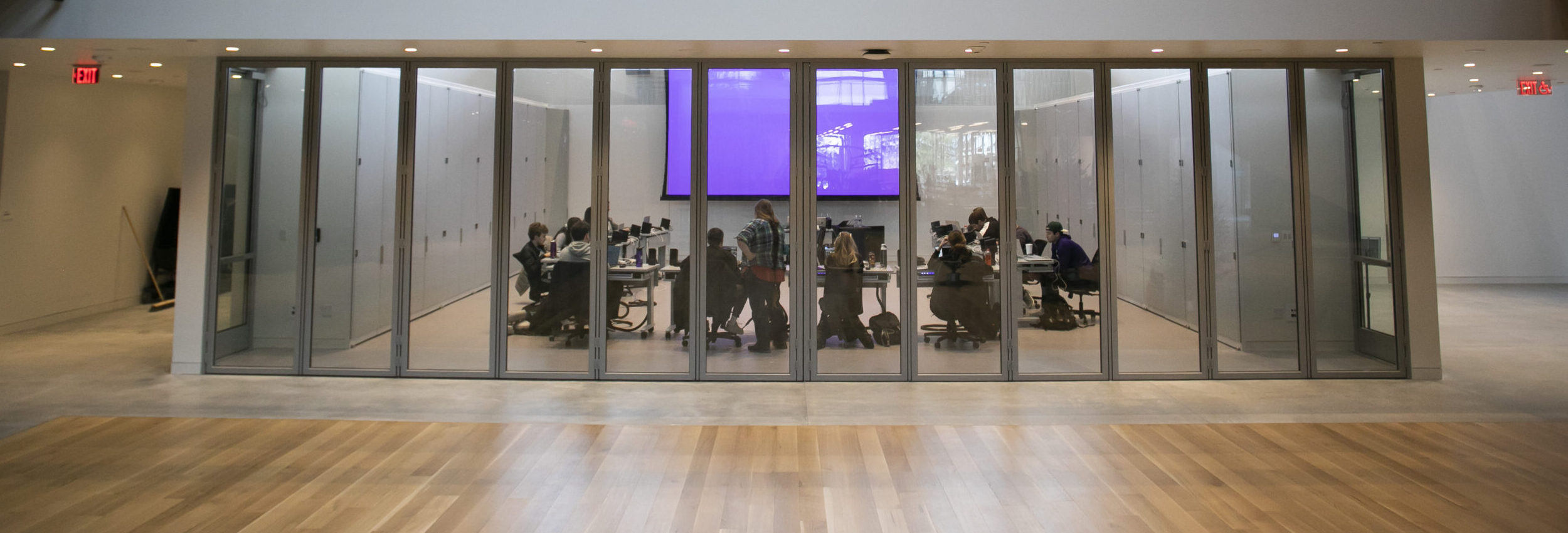 First floor Beehive view into the Media Lab