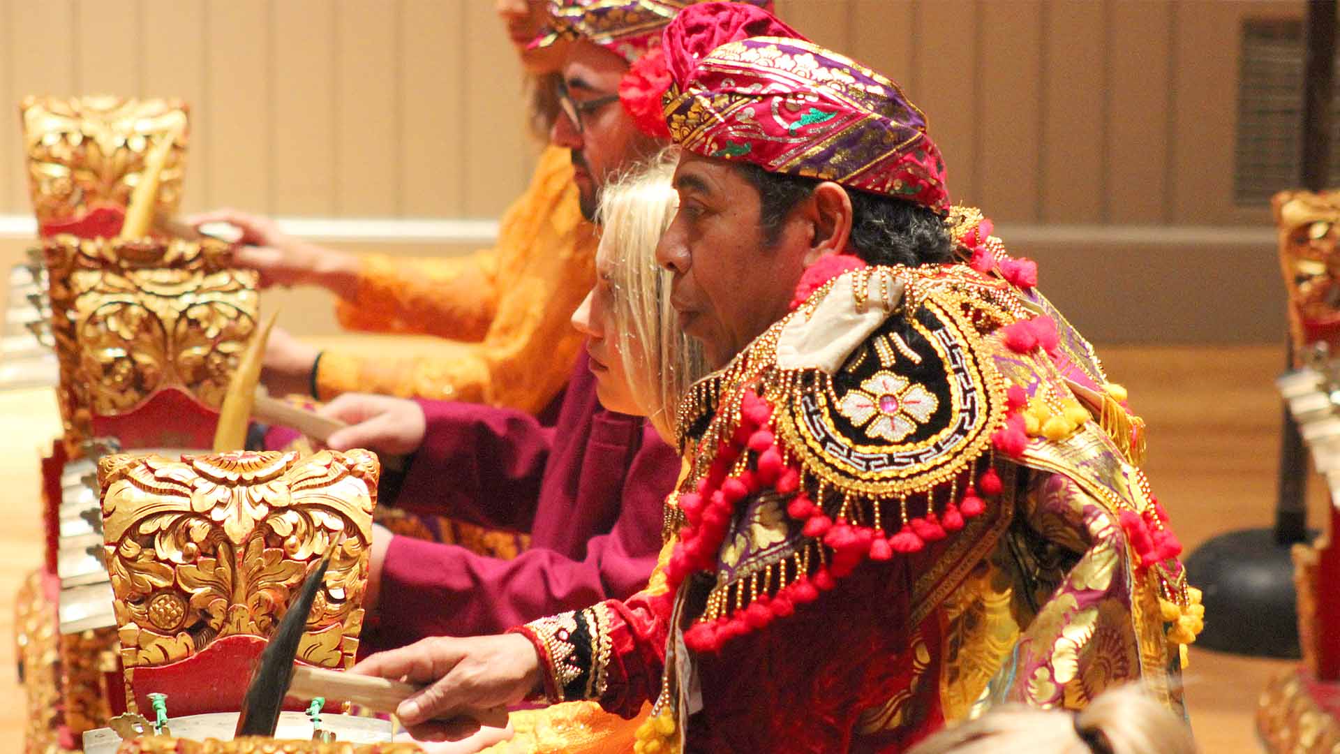 Gamelan performers