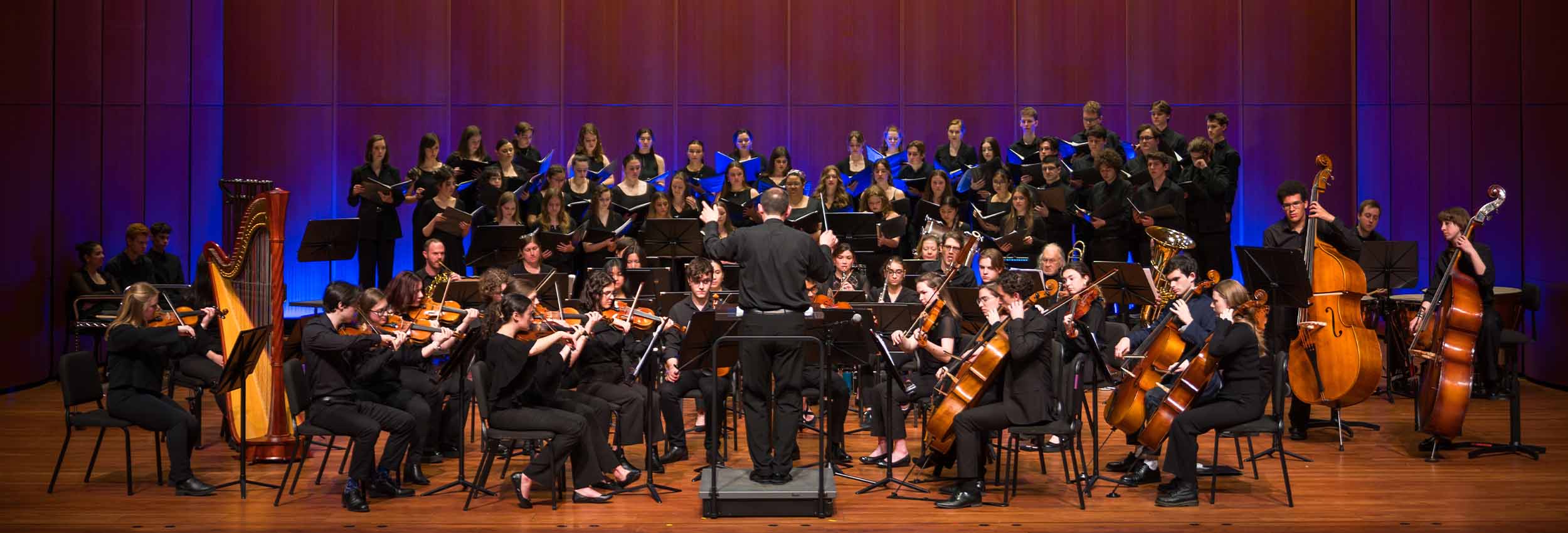 holy cross orchestra performing at the prior