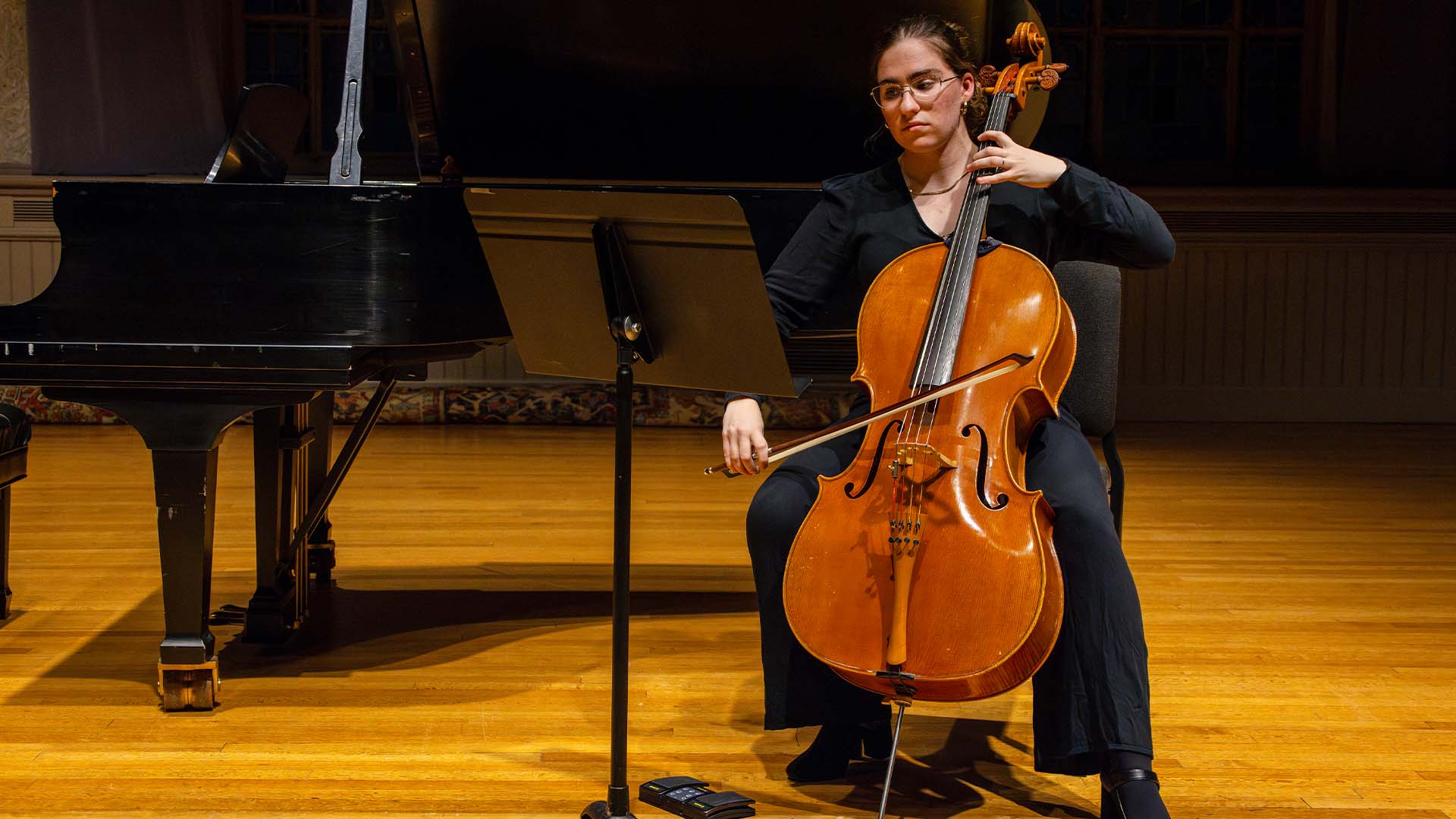 chamber music recital at holy cross