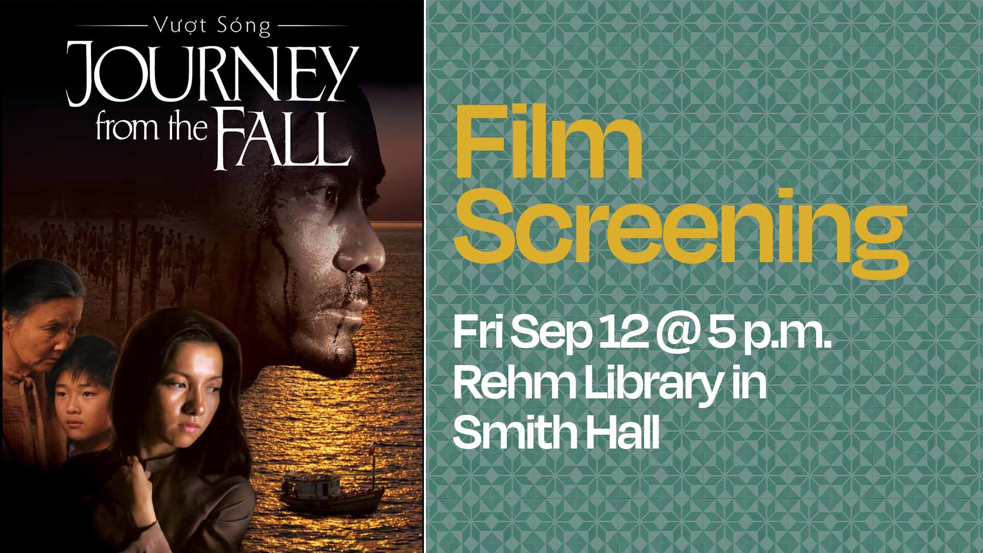 film screening at rehm library