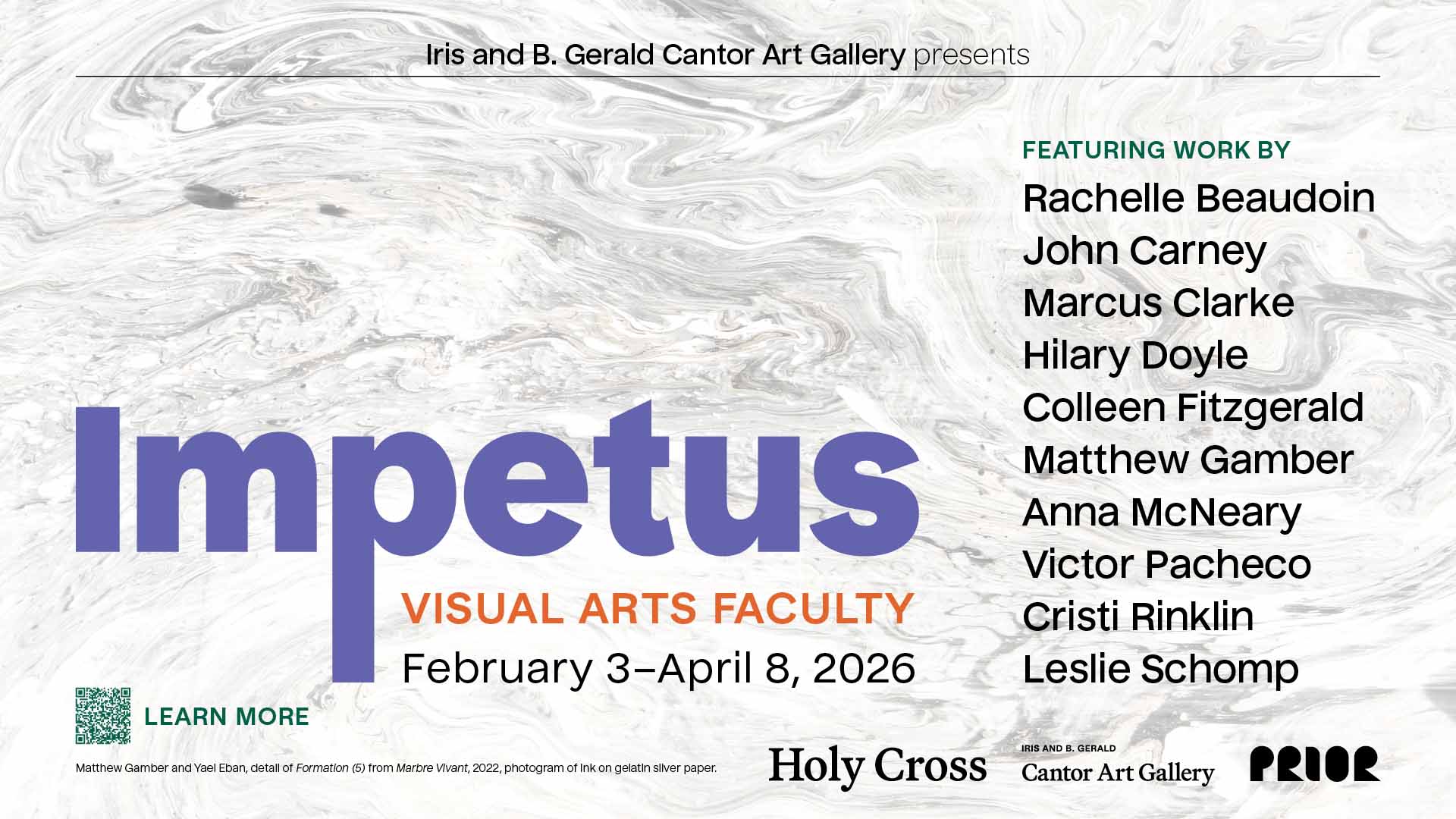 Impetus exhibition at the Cantor Art Gallery