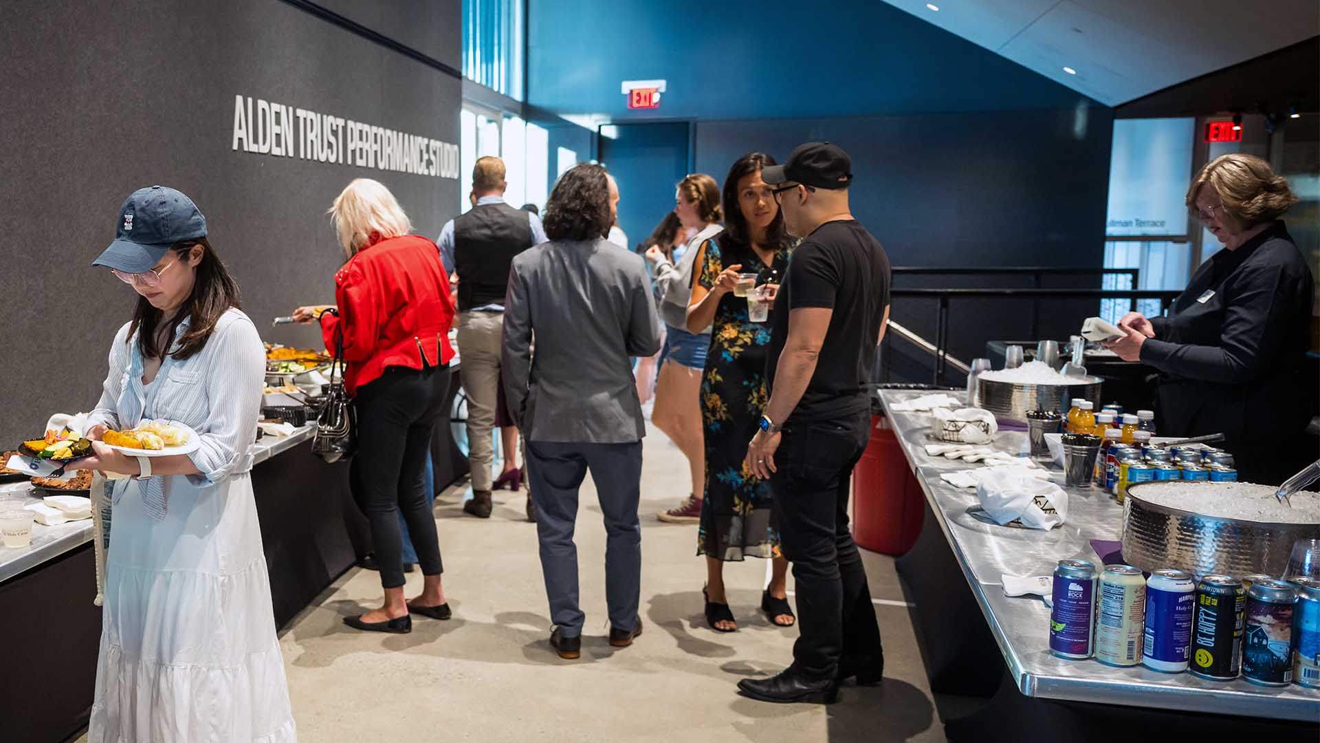 reception in the Joyce Lounge