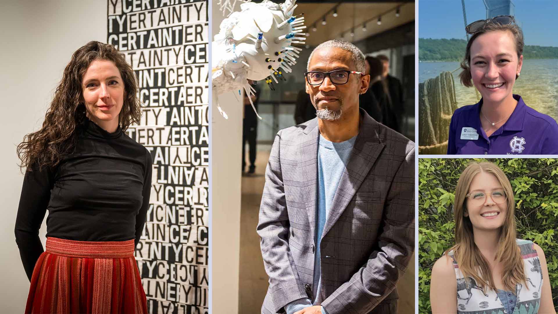 Anna McNeary, Victor Pacheco, Carly Thibodeau and Jordan Lovejoy