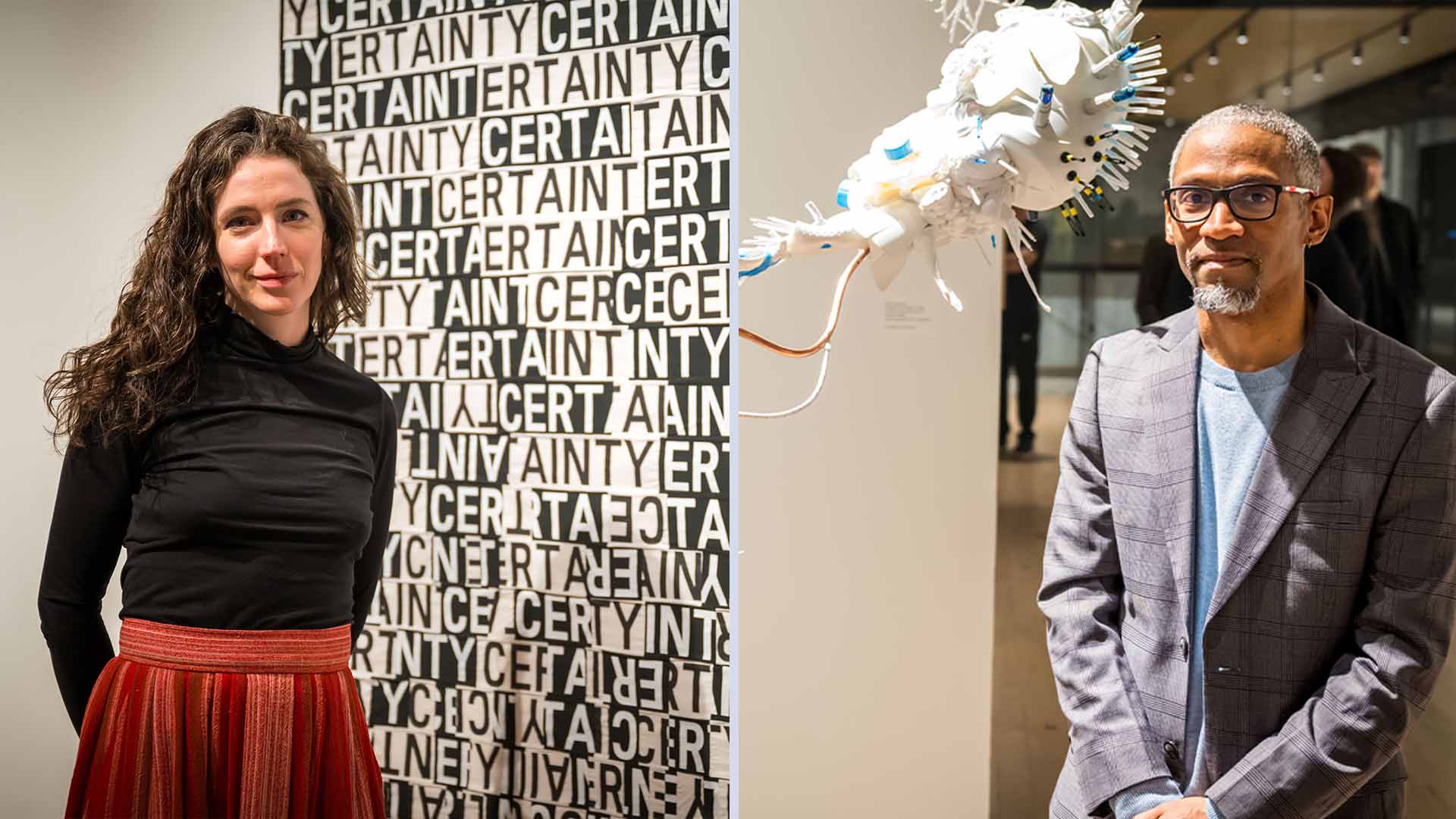 artists Anna McNeary & Victor Pacheco