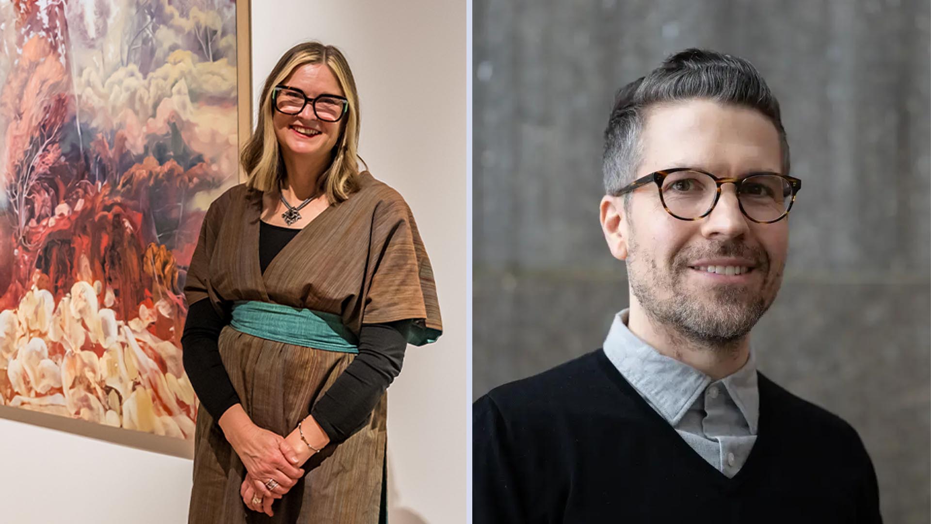 artists Cristi Rinklin & Matthew Gamber