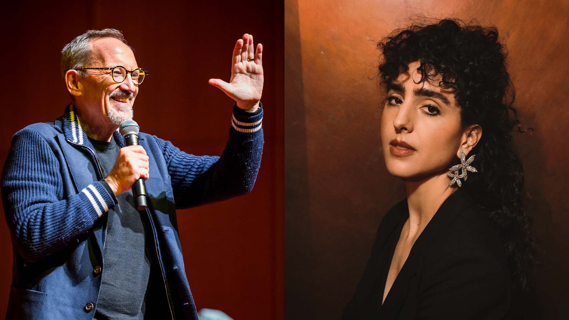 Prior Composer-In-Residence Osvaldo Golijov and Alex Sopp