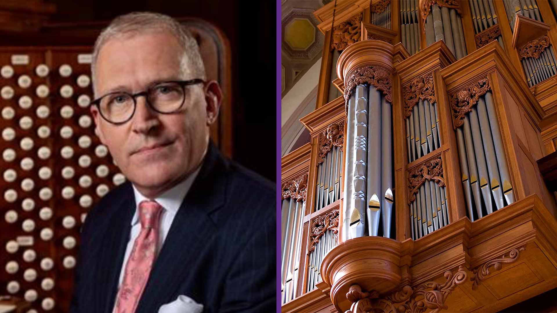 organist James O'Donnell