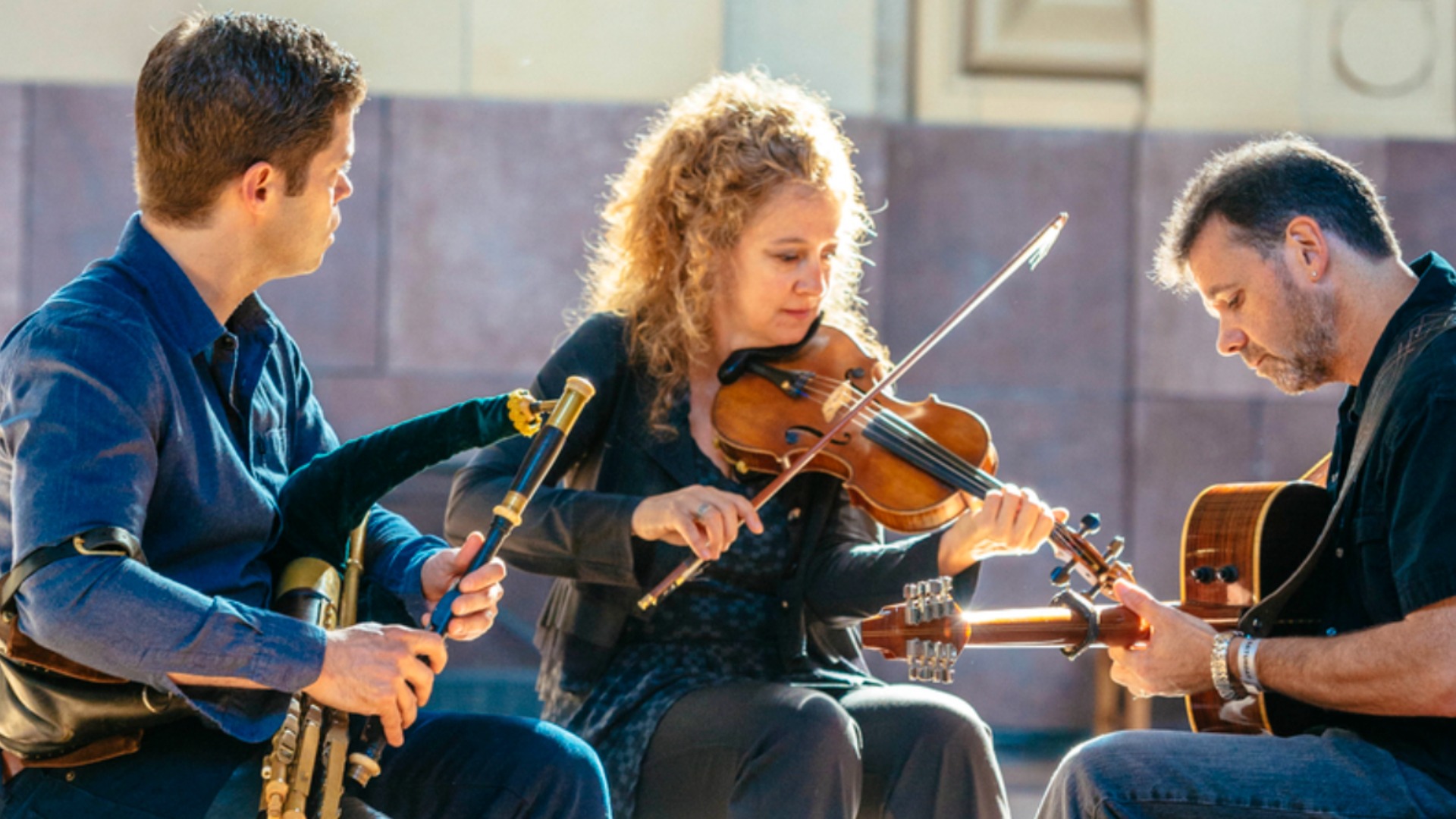 performing Traditional Irish Musicians