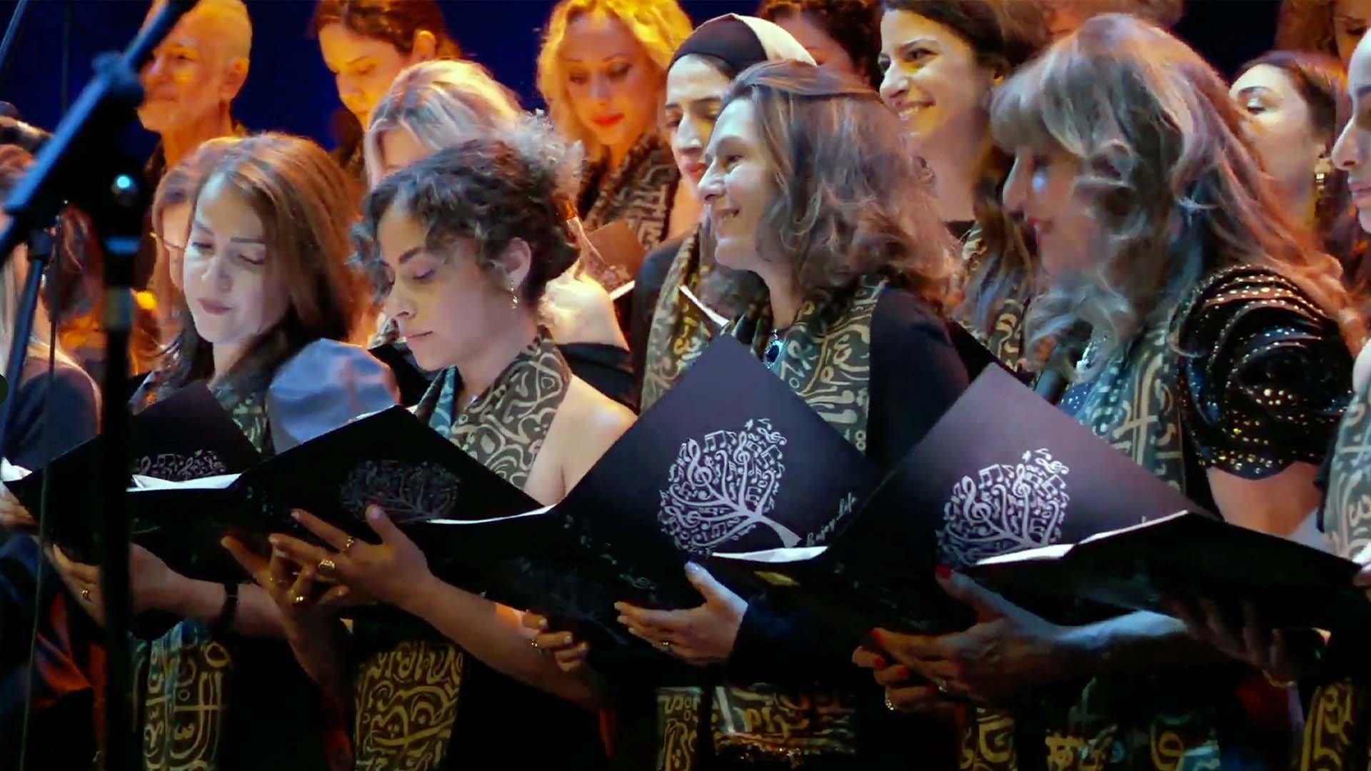 performing members of the jazal choir