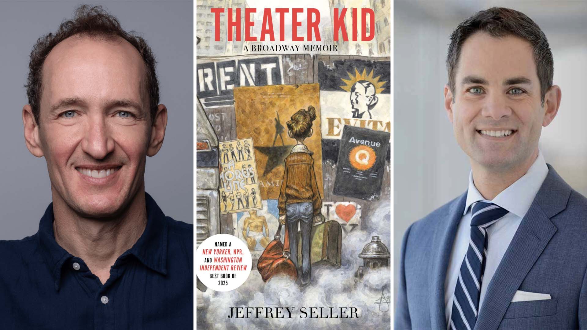 producer/author jeffrey seller and moderator jared bowen
